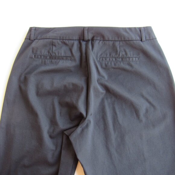 Dockers Womens Black Chino Metro Wide-Leg Trouser Pants Straight Fit Size 10Long - Picture 3 of 9